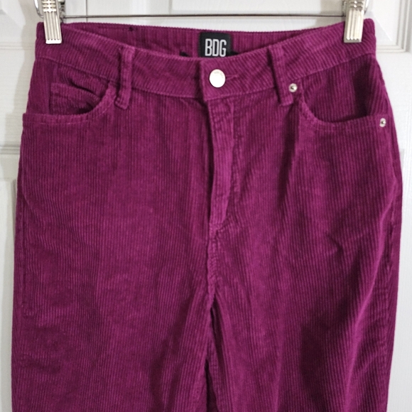 BDG Magenta Corduroy Pants - Picture 3 of 7